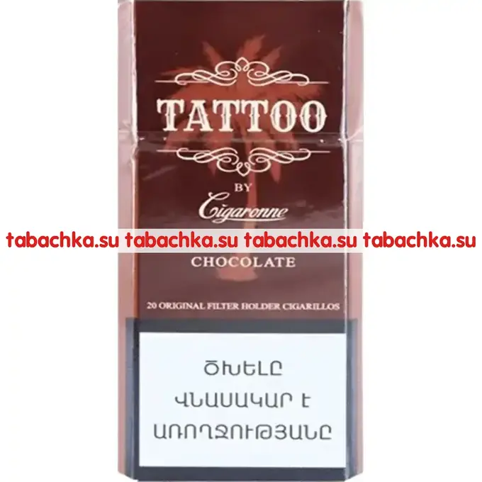 Сигареты Cigaronne Tattoo Superslims Chocolate Сигареты Cigaronne Tattoo Superslims Chocolate
